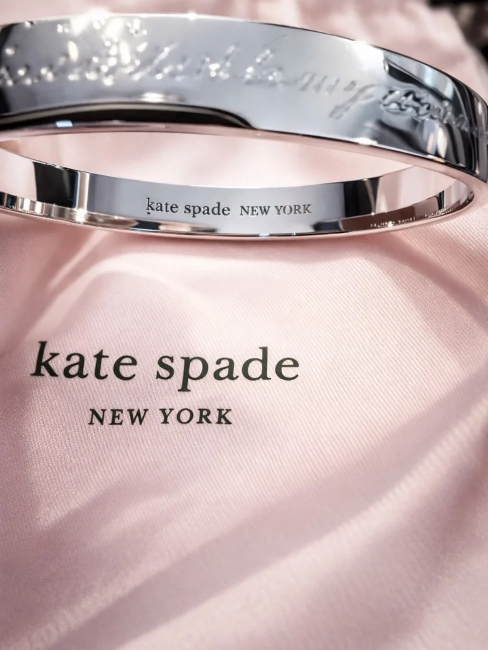 kate spade New York “You & Me” Bangle Bracelet - Picture 4 of 5